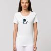 Dropship OK EXPRESSER THE ICONIC WOMEN'S FITTED T-SHIRT Front & back view Thumbnail