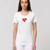 Dropship OK EXPRESSER THE ICONIC WOMEN'S FITTED T-SHIRT Front & back view Thumbnail