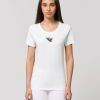 Dropship OK EXPRESSER THE ICONIC WOMEN'S FITTED T-SHIRT Front & back view Thumbnail