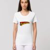 Dropship OK EXPRESSER THE ICONIC WOMEN'S FITTED T-SHIRT Front & back view Thumbnail