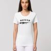 Dropship OK EXPRESSER THE ICONIC WOMEN'S FITTED T-SHIRT Front & back view Thumbnail